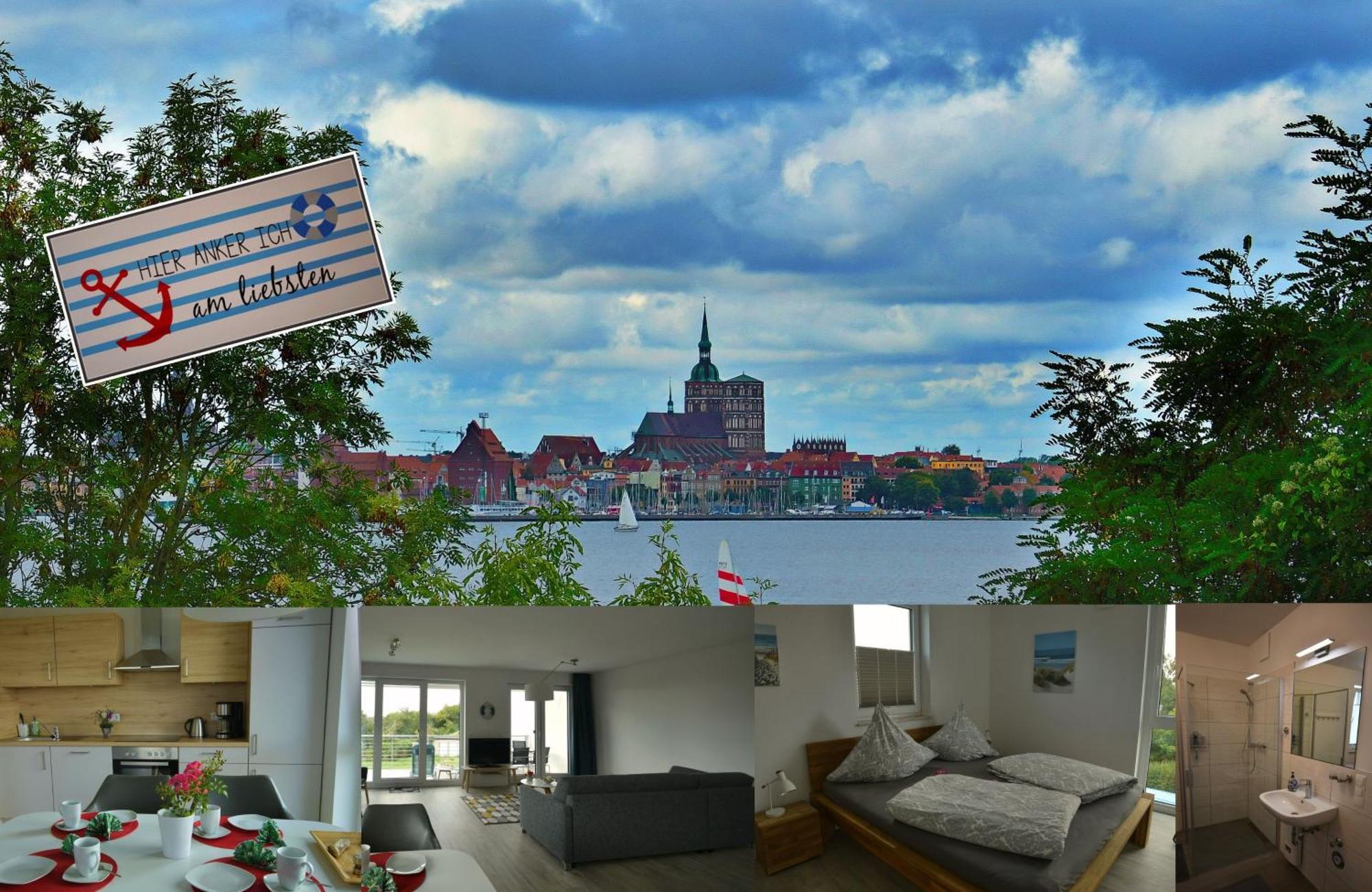 Ferienwohnung Sundueberblick - 150 Meter Zum Strand Altefähr Eksteriør bilde